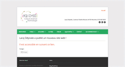 Desktop Screenshot of lacqodyssee.fr